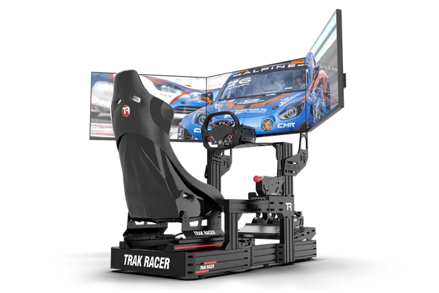 Trak Racer TR80S Support Triple Écrans 45" Cockpit Alu