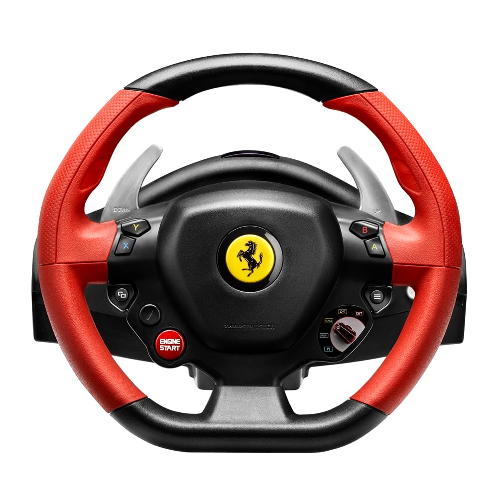 Thrustmaster Ferrari 458 Spider Volant Xbox avec Pédales