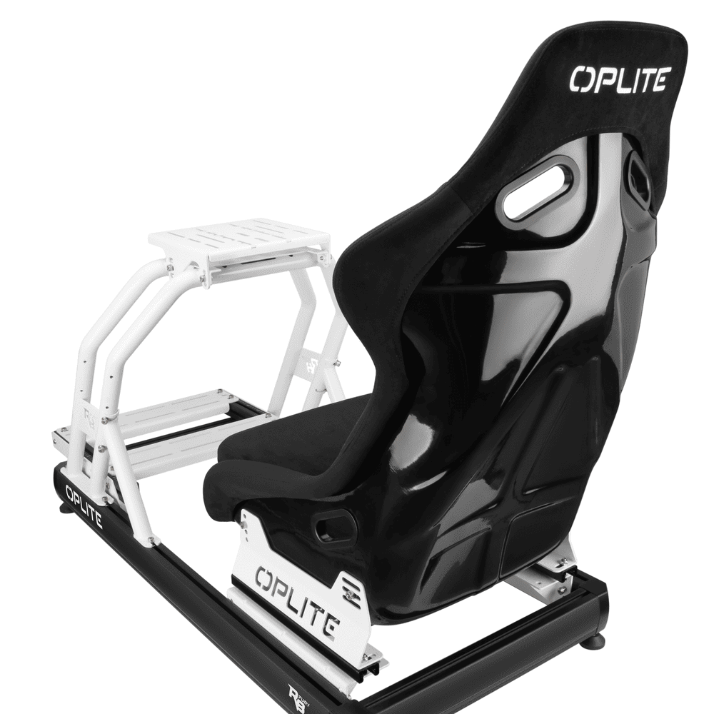 OPLITE R8 Fury cockpit blanc baquet Direct Drive