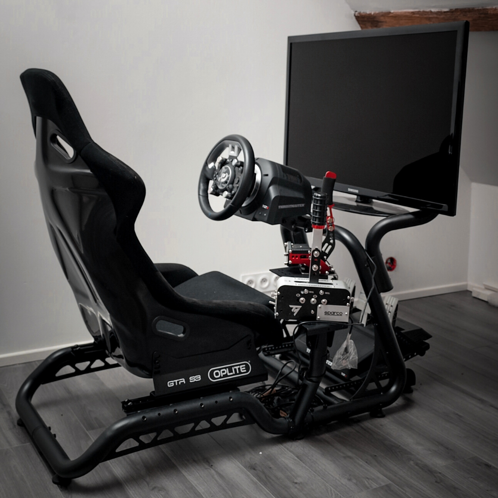 OPLITE GTR S3/S8 Elite Support Levier Vitesse Frein à Main Noir