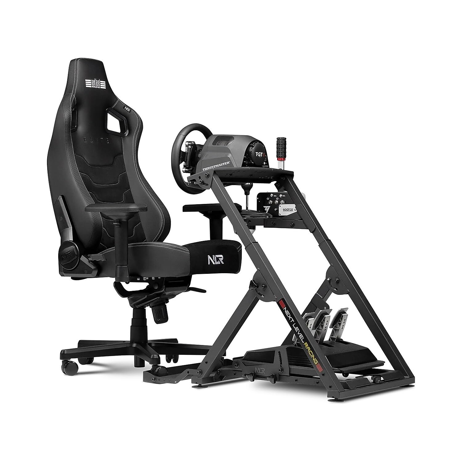 Next Level Racing Elite Fauteuil Gaming Cuir Noir Daim