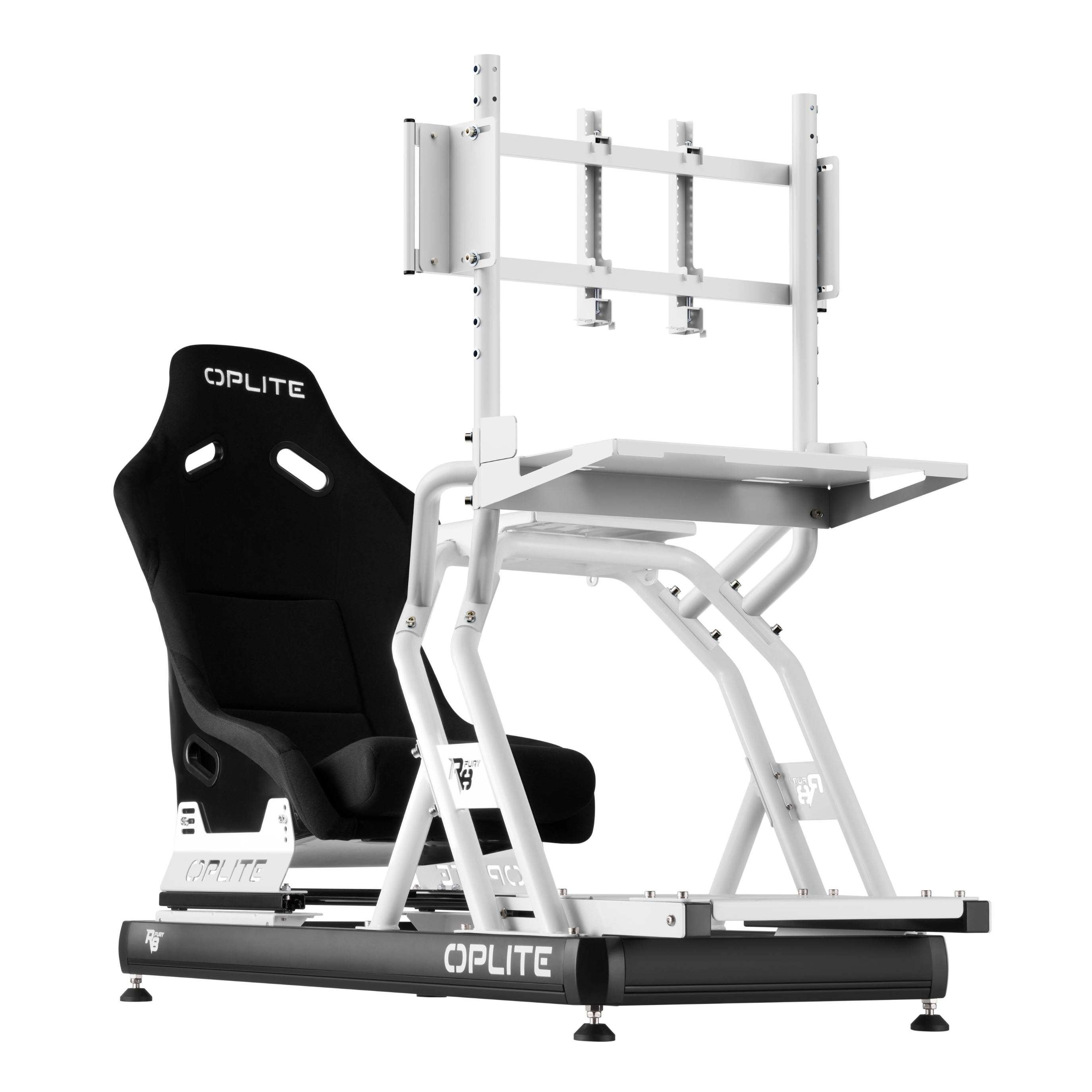 OPLITE R8 support PC unité centrale blanc 30 kg
