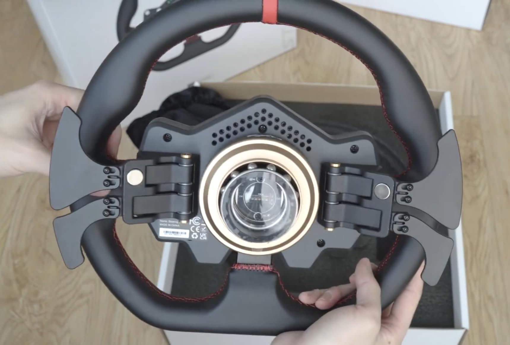 PXN Racing Wheel W DS R2 Volant PC 30 cm Cuir