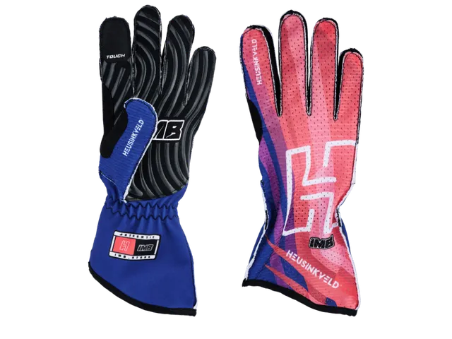 Heusinkveld One gants simracing longs L perforés